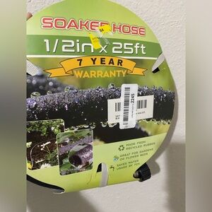 25ft Soaker Hose with 7-Year Warranty